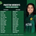Pakistan Women’s Squad Announced for South Africa Tour 2026