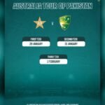 Pakistan vs Australia T20I Series 2026 Schedule Confirmed